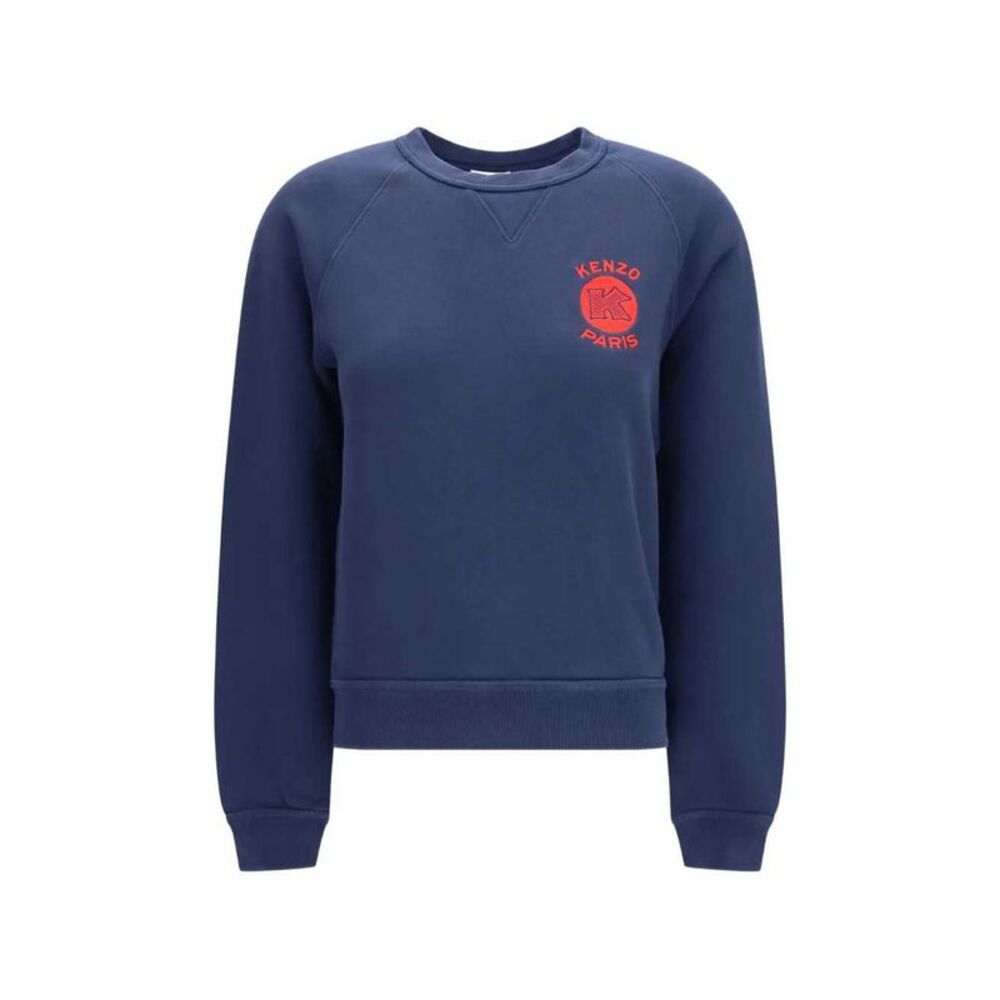 Kenzo Women Paris Emblem Embroidered Sweater